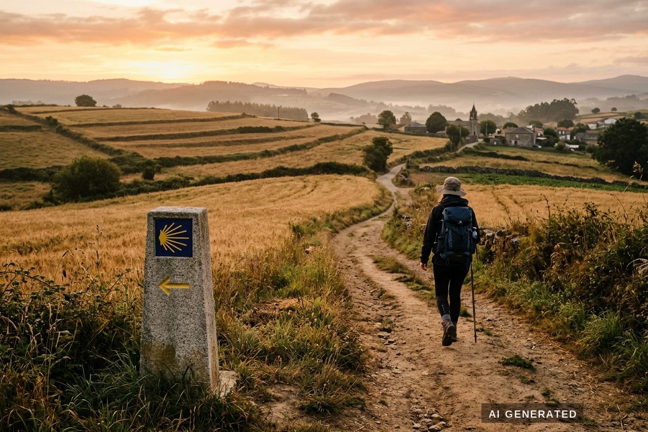 Camino de Santiago, Spain
