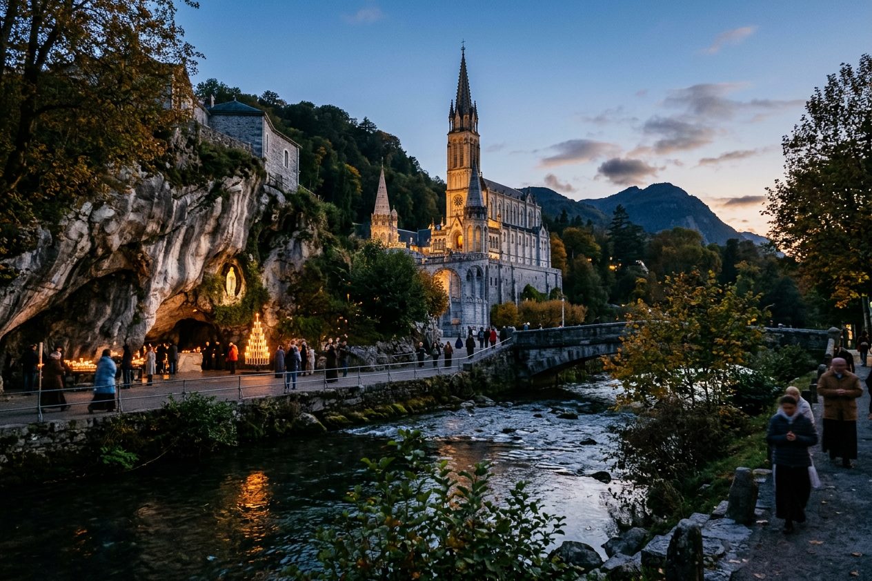 Sanctuary of Lourdes, France
