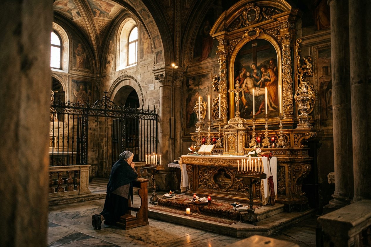 Turin Cathedral and the Shroud, Italy