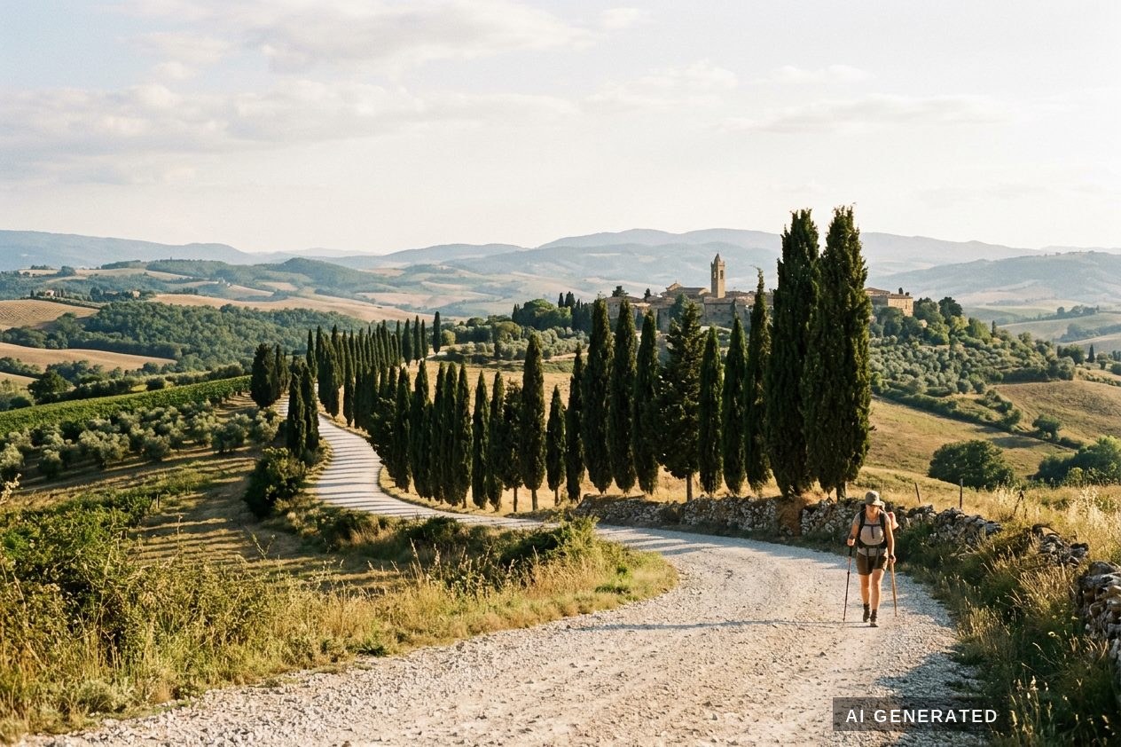 Via Francigena, Italy