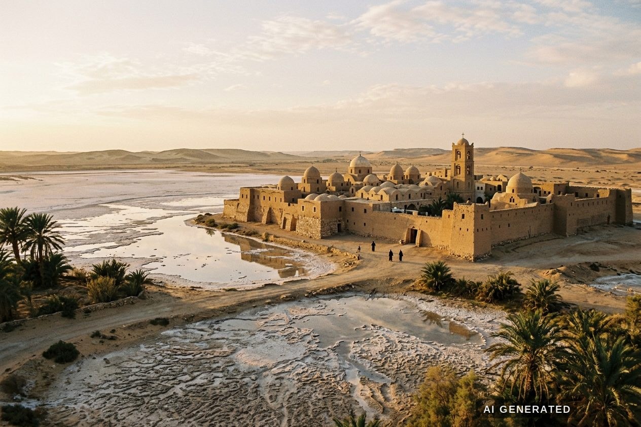 Wadi El Natrun, Egypt